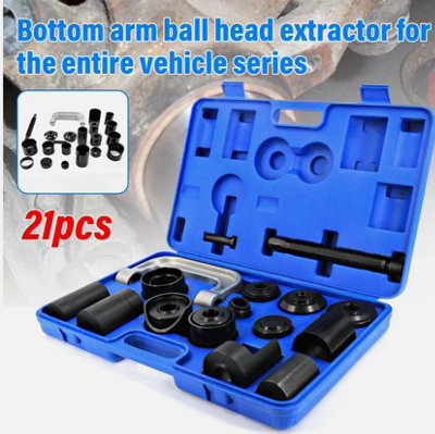 Ball Joint Press Kit 21Pcs Master Upper And Lower Bushing Removal Tool Universal from B&Q