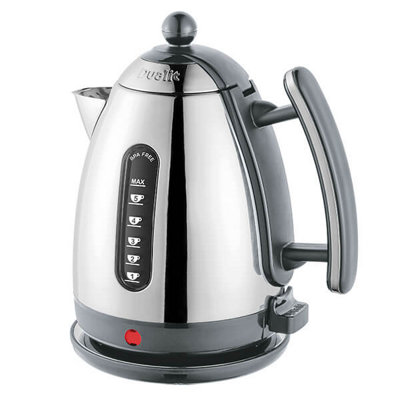 Dualit Lite Jug Kettle Chrome & Grey from B&Q