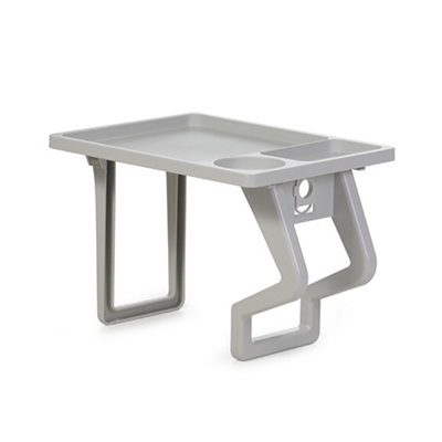 Grey Essentials Aqua Tray Spa Side Table from B&Q