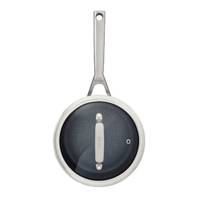 Ninja Stainless Steel Zerostick Cookware 18Cm Saucepan, Long Lasting, Non-Stick, Induction Compatible Saucepan, Oven Safe To 260°C, Cast Handle, C60218uk - Image 4