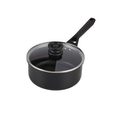 Ninja Zerostick Classic 18Cm Sauce Pan Cw50218Uk Black from B&Q