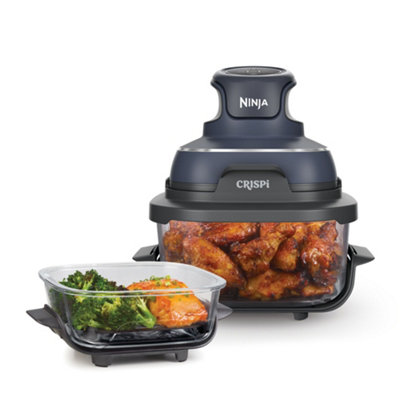 Ninja Crispi 4-In-1 Portable Air Fryer - Cyber Space Fn101Ukgy