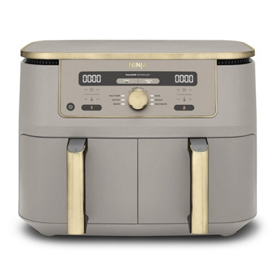 Ninja MAX Dual Zone Air Fryer 9.5L Stone Gold 6 Functions DZ400UKSTGD - Image 5