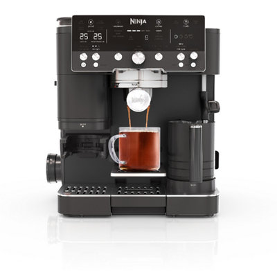 Ninja ES601UKBK Espresso Machine - Black - Built-in Grinder & Milk Frother - Image 17