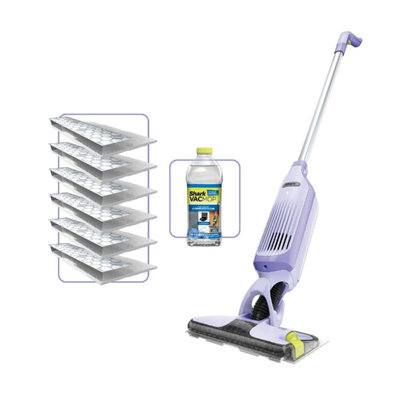 Shark Vacmop 2-In-1 Cordless Vacuum Mop With Spray, Hard Floor Cleaner - Purple, VM200UKPL - Image 6
