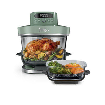 Ninja Crispi Pro 5-In-1 Xl Glass Air Fryer - Moss Green As090Ukgn - Image 14