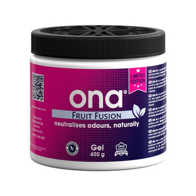 Ona Odour Neutraliser Eliminator Gel Fruit Fusion 400G from B&Q