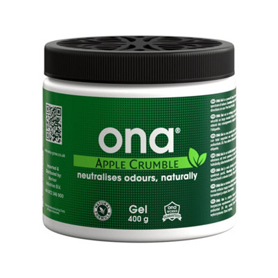 Ona Odour Neutraliser Eliminator Gel Apple Crumble 400G from B&Q