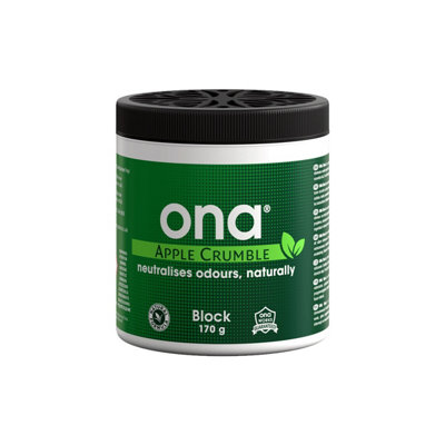 Ona Odour Neutraliser Eliminator Block Apple Crumble 170G from B&Q