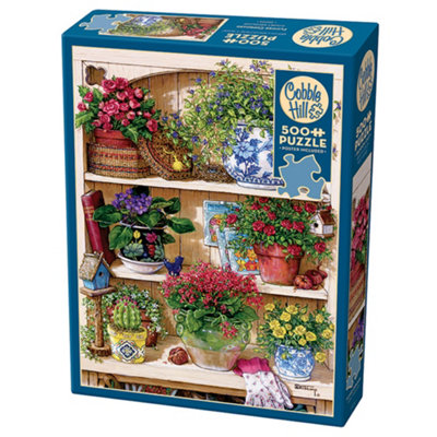 Cheatwell Games Cheatwell Cobble Hill Flower Cupboard 500 Piece Puzzle from B&Q