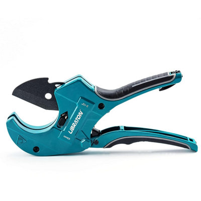 Libraton Pvc Pipe Cutter 63 mmLarge Improved Blade For Heavy-DutyPlastic Cutting Pex Pipes from B&Q