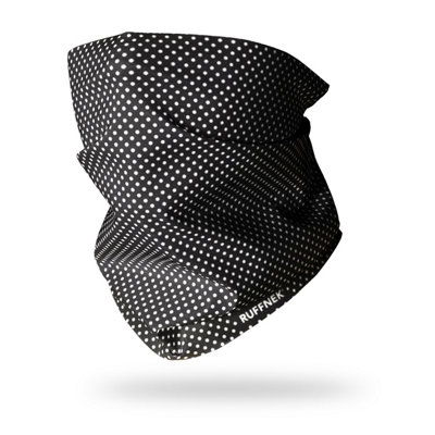 Ruffnek Black And White Polkadot Multi Scarf Snood Neck Warmer For RunningHikingCamping And Travel from B&Q