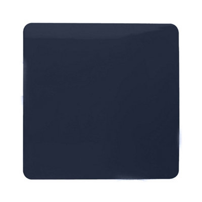 Trendiswitch Navy 1 Gang Blanking Plate from B&Q