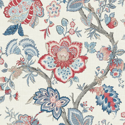 Galerie Multi-Coloured Bernadette Wallpaper from B&Q