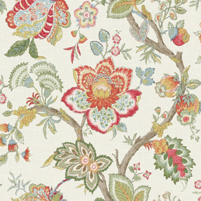 Galerie Multi-Coloured Bernadette Wallpaper from B&Q