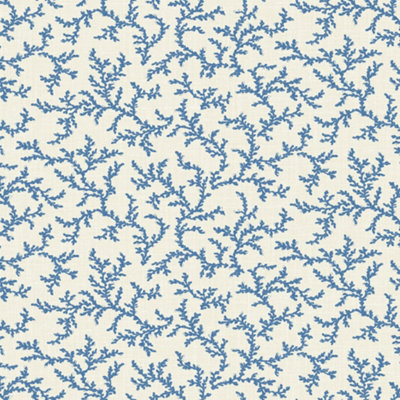 Galerie Blue Corail Patterned Wallpaper from B&Q