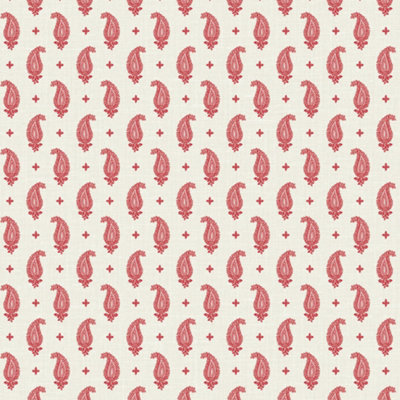 Galerie Red Maia Motif Wallpaper from B&Q