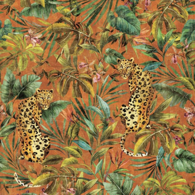 Galerie Daisy Bennett Orange Exotica Mural from B&Q