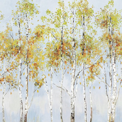 Galerie Daisy Bennett Blue Aspen Tree Mural from B&Q