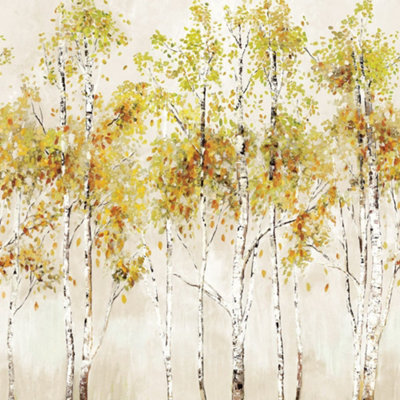 Galerie Daisy Bennett Grey Aspen Tree Mural from B&Q