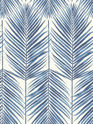 Paradise Palm Coastal Unpasted Wallpaper from B&Q