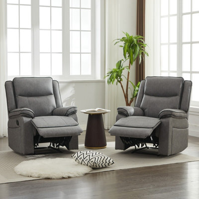 Manual Recliners Sofa2 Seater Sectional Recliner Couches Set1+1 Seater from B&Q