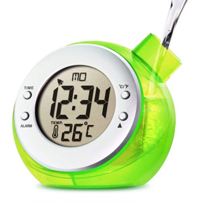 Rackhams Green Water Power Kettle Shape Thermometer Clock - Image 6