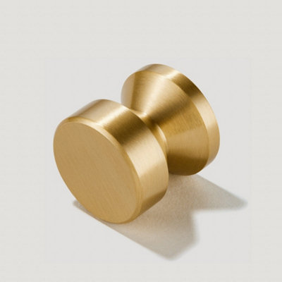 Plank Hardware Felix Knob - Brass