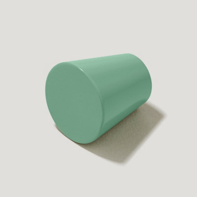 Plank Hardware Hubble Tapered Knob - Sage Green