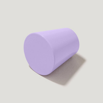 Plank Hardware Hubble Tapered Knob - Soft Lilac