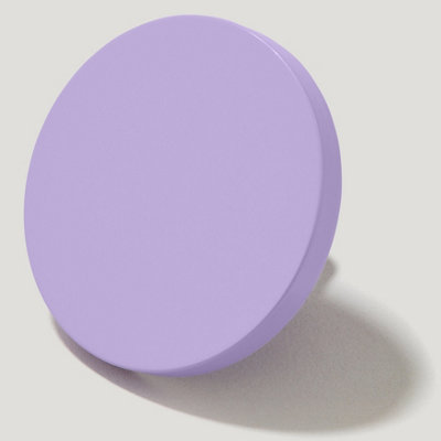 Plank Hardware Lovell Circular Knob - Soft Lilac