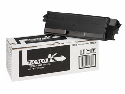 Kyocera Black Tk-580K Original Toner Cartridge - Image 6