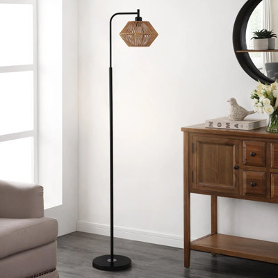 Thehotsale Modern Metal Floor Lamp Stand Light With Irregular Shade 167.6Cm H from B&Q