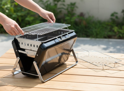Tuffmate Bbq Tabletop Barbecue Grill
