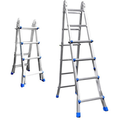 Little Big 4 Step Ladder Telescopic 4.2 Ladder Extendable Multi Purpose - Image 4