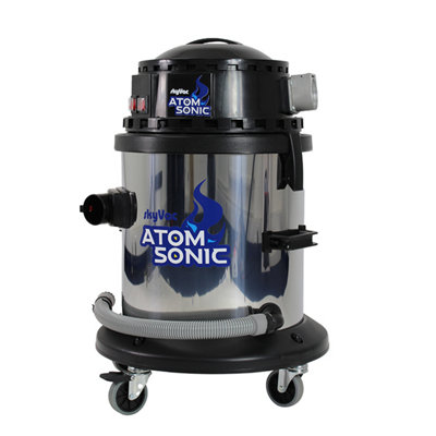 Skyvac Atom Sonic Gutter Vacuum Clamped 6 Pole Package (9M/30Ft Heights) from B&Q