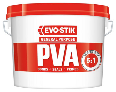 Evo-Stik Evo Stik General Purpose Pva 2.5 Litre (2 Packs) from B&Q