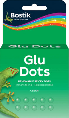 Bostik  Glu Dots Removable  On A Roll 10mm On A Roll Pack Of 200  (2 Packs) from B&Q