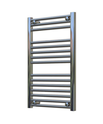 B&Q -  Adige Small Chrome Towel Radiator 500mm Wide750mm High