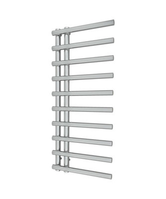 B&Q -  Adige Elus Designer Towel Radiator Chrome 500mm Wide 1200mm High
