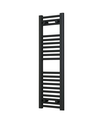 B&Q -  Adige Slim Anthracite Towel Radiator 300mm Wide1000mm High