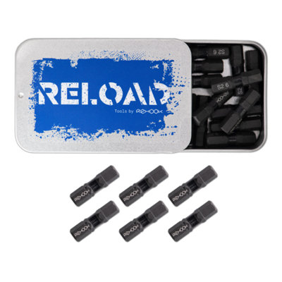 Reload H6 25mm Impact Driver Tool Bits 25X from B&Q