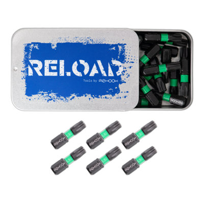 Reload T30 25mm Impact Drive Tool Bits 25X from B&Q