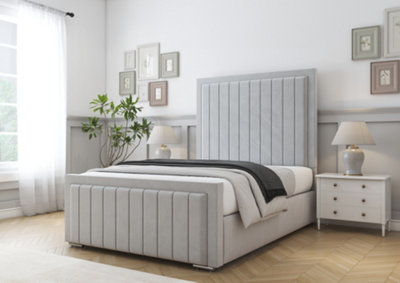 Comfort Beds Arizona Silver Plush Bed Frame from B&Q