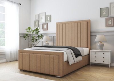 Comfort Beds Arizona Latte Dumfries Bed Frame from B&Q