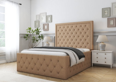 Comfort Beds Winchester Latte Dumfries Bed Frame from B&Q