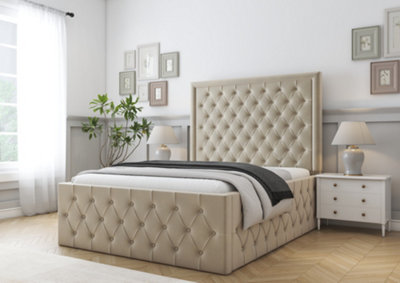 Comfort Beds Winchester Almond Conistan Bed Frame from B&Q