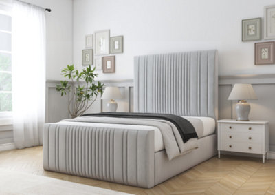 Comfort Beds The Foxy Silver Plush Bed Frame from B&Q
