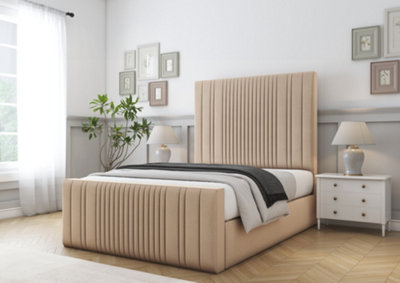 Comfort Beds The Foxy Pebble Plush Bed Frame from B&Q