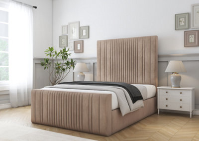 Comfort Beds The Foxy Mink Naples Bed Frame from B&Q